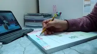 ذاكر معي لمدة ساعة مع صوت المطر والقرآن الكريم|طالبة تالتة ثانوي📚🍂|study with me with rain and quran