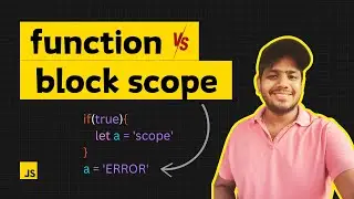 🧱 function vs block scope in JS 😍 | Frontend Interview Tamil | Velmurugan MG #javascript