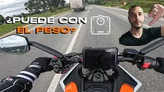 KTM DUKE 250 GEN3: Prueba de manejo a fuego con acompañante.