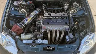 G23 EK COUPE BUILD ALL MOTOR H-SERIES