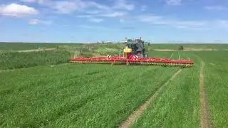 Tined Weeder Pro VS in action