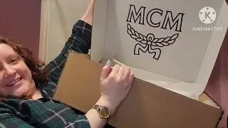 First time purchase from this fashion house...MCM Handbag Unboxing! 🏁🛍❤️