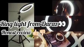 Buy Ring light from Daraz👀|honest review 😍|Affordable or not?#youtube #viral @Mino6646