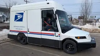 Brand NEW Mail Truck Next Gen Delivery Vehicle walk around (duck truck)