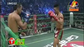 Kun Khmer, Khmer Boxing, Vong Noy Vs. Thai, Bayon TV, 12 June 2016