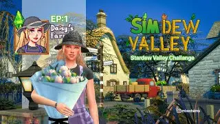 Sims 4 x Stardew Valley Challange I Someone new in town I  Ep:1