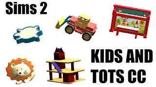 Sims 2 Kids and Tots CC Showcase Short Version (with links)