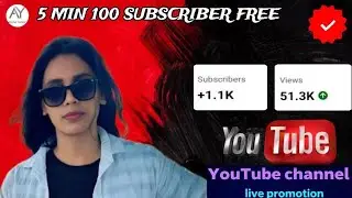 LIVE Channel Checking & Free Promotion 🔥 Grow Your YouTube Today!