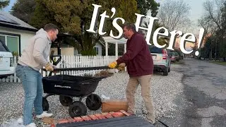 Surprise Delivery! 1,000lbs To Start The Garden Makeover! 🤩 || Visit Our Garden