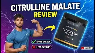 Nutrabay Citrulline malate Review After  10 Days of Use.#Nutrabay #CitrullineMalate