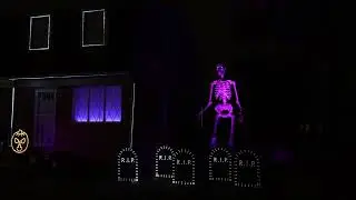 Somebody's Watching Me | Halloween Light Show 2025