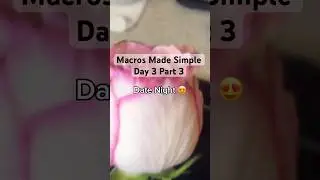Macros Made Simple Day 3 part 3 Date Night 😍
