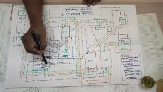 Ac coach pump control and power wiring.