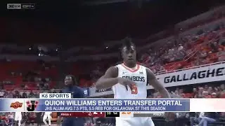 Jonesboro alum, Oklahoma State guard Quion Williams enters transfer portal