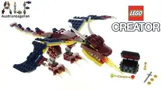 LEGO Creator 31102 Fire Dragon - Lego Speed Build Review