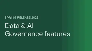 Feature overview for Data & AI Governance features in the OneTrust Spring Release 2025