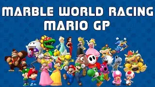 Marble World Racing Mario GP Season 01 Race 01 - Savage Speedway