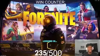 NOT ENDING STREAM TILL 5 WINS ON FORT - STREAMMAS DAY 11