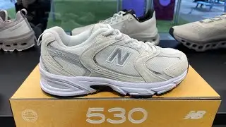 New Balance 530 (Sea Salt/Grey Matter/White) - Style Code: MR530CE