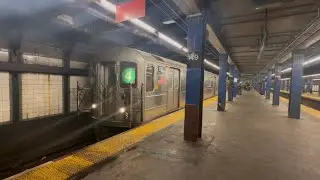 MTA IRT Jerome Avenue Line: R62A 4 train to Brooklyn Bridge, Manhattan @149th Street-Grand Concourse
