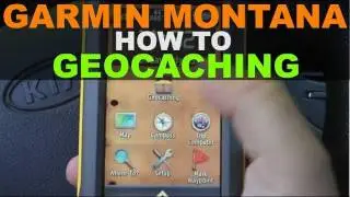 Garmin Montana 600 - Paperless Geocaching