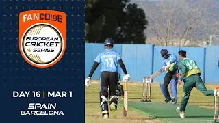🔴 FanCode European Cricket Series Spain, Barcelona Day 16 | Cricket Live Stream