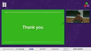 Shipping Julia Packages with System-Images | Venkateshprasad Bhat, Joris Kraak | JuliaCon 2023