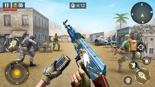 Army Shooter War Mission 3D - Fps Gun Strike Shooter Game - Android Gameplay 
