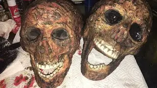 Halloween DIY Ep. 2 (Burnt Skull)