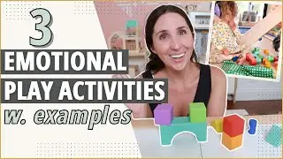 HOW CAN I HELP MY CHILD WITH BIG FEELINGS?!  😭 3 Emotional Play Activities + Examples