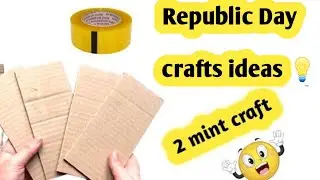 Republic day craft ideas | 26 january decoration ideas  Board decoration Best Out of Waste #india