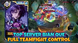100% TEAMFIGHT PARTICIPATION?! 🔥 TOP CN BIAN QUE MASTERCLASS | HEAL & DAMAGE IMPACT | HONOR OF KINGS