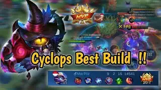 Cyclops Best Build 2021 | Cyclops Gameplay | Cyclops Mobile Legends