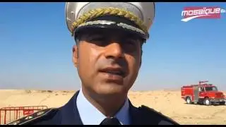 عملية بيضاء للحماية المدنية بقبلي