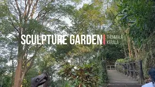 Leisure zone and sculpture garden thenmala hanging bridge | Kollam kerala tourism