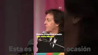 S&oacute;lo debemos dar la las gracias de que Paul McCartney visite M&eacute;xico una vez m&aacute;s  ❤️