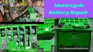 Lead Acid Battery Repair 4L AMARON Silf Bike Honda Splender Platina