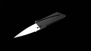 IAIN SINCLAIR CARDSHARP2 AUTHENTIC CREDIT CARD SIZED FOLDING KNIFE