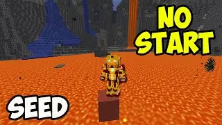 Сиды для Minecraft 1.21.11 - Невозможно начать, лавовое озеро (2025)