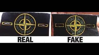 How To Spot Fake Stone Island Badges Authentic vs Replica Comparison Real vs Fake