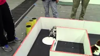 Trinity Fire Fighting Robot Competition: Jarvis - Walking Robot Trial 1