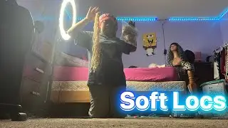 Unboxing and first look at 24 inch blonde soft locs from Amazon