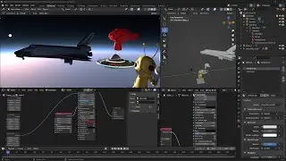 OCTANE - Lesson 04 - Natural External Light, Sun, Sky, Planetary, Starfield, Procedural Map, Texture