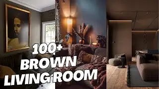 100+ Brown Living Room Ideas. How to Decorate Living Room with Brown Color Shades?