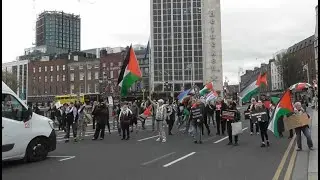 Pro-Palestine protesters block O'Connell Bridge on day of civil disobedience