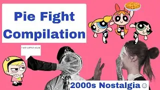 Halarious Pie Fight Compilation (2000s & 90s Nostalgia) 😂🥧