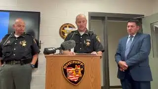Press Conference on Armed Robbery in Middlefield Township