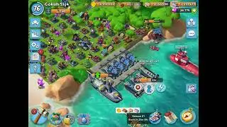 Boom beach mega crab stage 79 clear.. hasty crab free rewards&hellip; fast gameplay gold free diamonds