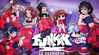 {GamePlay by: Yoylefake} Spaghetti (Le Sserafim) - Friday Night Funkin -Tesar-