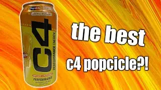 C4 x Popsicle Hawaiian Pineapple Energy Drink Review!